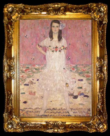 framed  Gustav Klimt Portrait of Mada Primavesi (mk20, ta009-2
